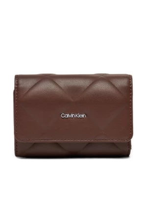 Calvin Klein Mały Portfel Damski K60K612898 Brązowy