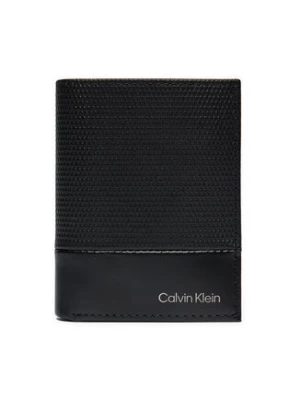 Calvin Klein Mały Portfel Męski Ck Remote Bifold 6Cc W/Coin K50K512422 Czarny