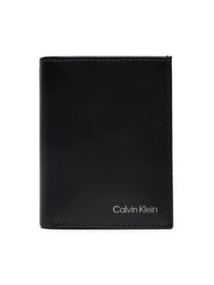 Calvin Klein Mały Portfel Męski Ck Smooth Bifold 6Cc W/Coin K50K512072 Czarny