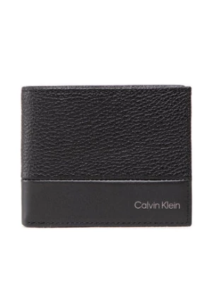 Calvin Klein Mały Portfel Męski Subtle Mix Bifold 6Cc W/Bill K50K509182 Czarny