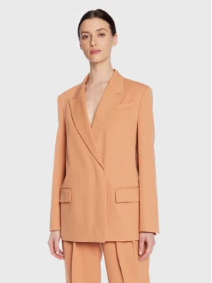 Calvin Klein Marynarka K20K205125 Pomarańczowy Regular Fit