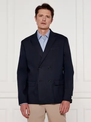 Calvin Klein Marynarka | Regular Fit | z dodatkiem lnu