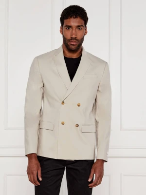 Calvin Klein Marynarka | Regular Fit | z dodatkiem lnu