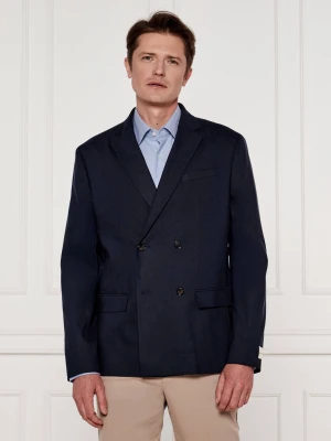 Calvin Klein Marynarka | Regular Fit | z dodatkiem lnu