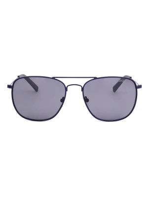 Calvin Klein Męskie okulary przeciwsłoneczne w kolorze niebieskim rozmiar: 56