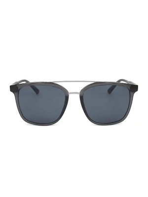 Calvin Klein Męskie okulary przeciwsłoneczne w kolorze szarym rozmiar: 54