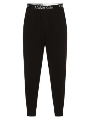 Calvin Klein Męskie spodnie od piżamy Mężczyźni Bawełna czarny jednolity,