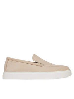 Calvin Klein Mokasyny Hybrid Moccasin Nu HM0HM01902 Beżowy