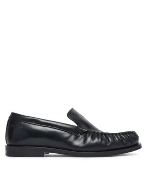 Calvin Klein Mokasyny Round Essential Loafer Lth HW0HW03195 Czarny