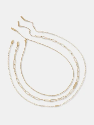 Calvin Klein naszyjnik 3-pack 35000433