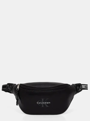 Calvin Klein nerka męska z imitacji skóry czarny