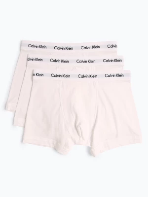 Calvin Klein Obcisłe bokserki pakowane po 3 szt. Mężczyźni Dżersej biały