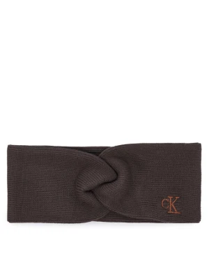 Calvin Klein Opaska materiałowa Fine LV04F8019G Brązowy ciemny