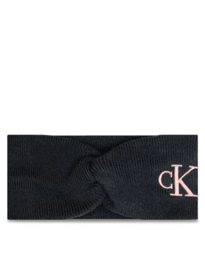 Calvin Klein Opaska materiałowa Monogram Embro K60K612658 Czarny