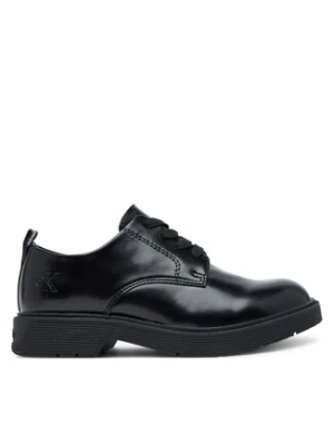 Calvin Klein Oxfordy Low Cut Lace-Up Shoe V3X4-83182-1453 S Czarny