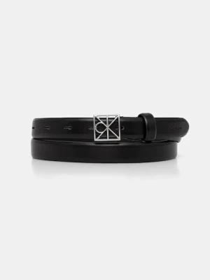 Calvin Klein pasek damski czarny