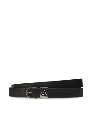 Calvin Klein Pasek Damski Ck Loop Rnd Buckle 2.5_Smooth K60K612936 Czarny
