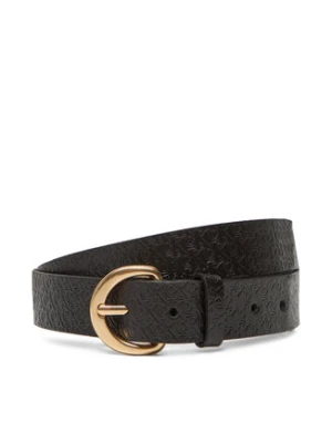 Calvin Klein Pasek Damski Classic Buckle Aop 30Mm LV04K7019G Czarny