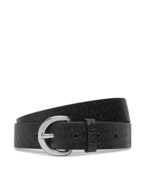 Calvin Klein Pasek Damski Classic Buckle Aop 30Mm LV04K7019G Czarny