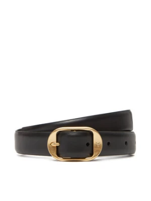 Calvin Klein Pasek Damski Forged Pin Belt 25Mm LV04K7014G Czarny