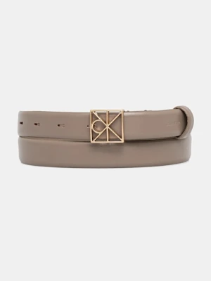 Calvin Klein pasek damski kolor beżowy LV04F7072G