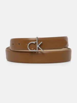 Calvin Klein pasek damski kolor brązowy K60K613156