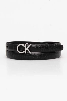 Calvin Klein pasek damski kolor czarny K60K612390