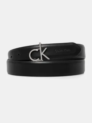 Calvin Klein pasek damski kolor czarny K60K613156