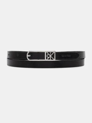 Calvin Klein pasek damski kolor czarny LV04F7057G