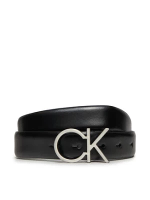 Calvin Klein Pasek Damski Re-Lock Ck Logo Belt 30Mm K60K610157 Czarny