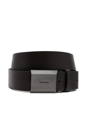 Calvin Klein Pasek Męski Adj Beveled Plaque Pb 35Mm K50K512835 Czarny