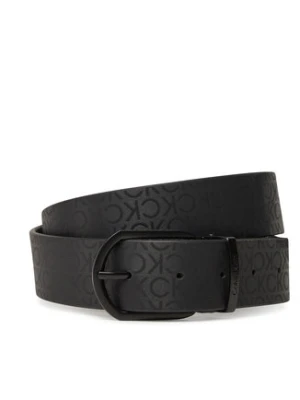 Calvin Klein Pasek Męski Adj Casual Round Mono 35Mm K50K513038 Czarny