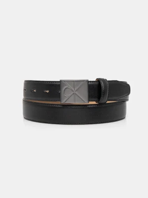 Calvin Klein pasek męski kolor czarny LV04D7046G