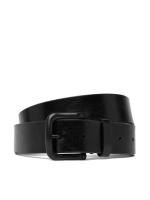 Calvin Klein Pasek Męski Round Buckle Tumbled 35 Mm LV04D7041G Czarny