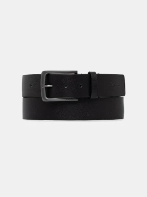 Calvin Klein pasek męski skórzany czarny