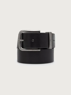 Calvin Klein pasek męski skórzany czarny