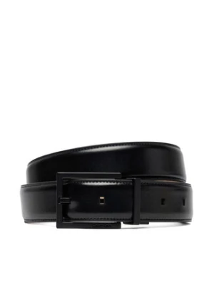 Calvin Klein Pasek Męski Square Buckle Smooth 32Mm Adj LV04D7026G Czarny