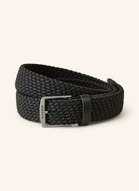 Calvin Klein Pasek Pleciony schwarz