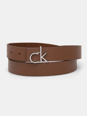 Zdjęcie produktu Calvin Klein pasek skórzany damski kolor brązowy K60K613074