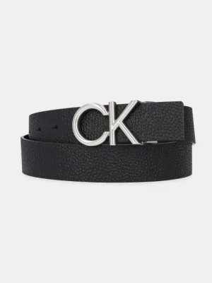 Calvin Klein pasek skórzany dwustronny męski kolor czarny LV04D7035G
