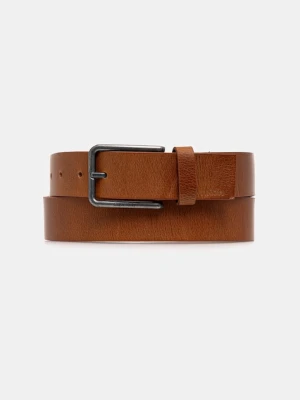 Calvin Klein pasek skórzany męski kolor brązowy LV04D7047G