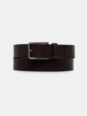 Calvin Klein pasek skórzany męski kolor brązowy LV04D7047G