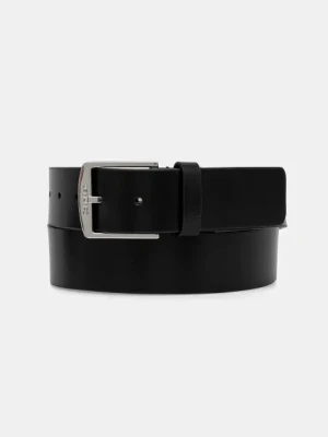 Calvin Klein pasek skórzany męski kolor czarny K50K513037