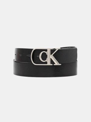 Calvin Klein pasek skórzany męski kolor czarny LV04D7020G