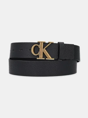 Calvin Klein pasek skórzany męski kolor czarny LV04G7025G
