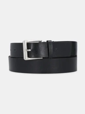 Calvin Klein pasek skórzany męski kolor czarny LV04G7027G