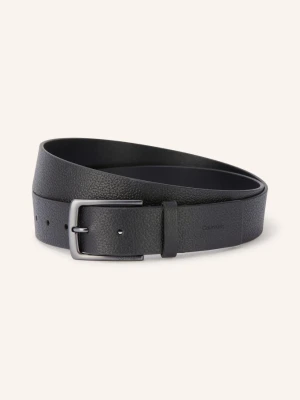 Calvin Klein Pasek Skórzany schwarz