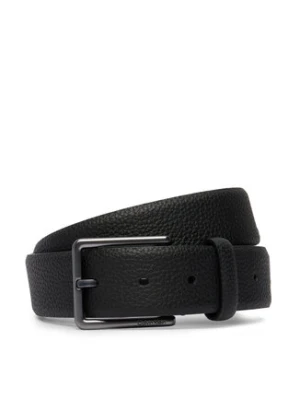 Calvin Klein Pasek Warmth Buckle Pebble 35Mm Fixed LV04D7062G Czarny