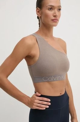 Calvin Klein Performance biustonosz sportowy kolor beżowy melanż 00GWF4K119