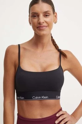 Calvin Klein Performance biustonosz sportowy kolor czarny 00GWF4K191